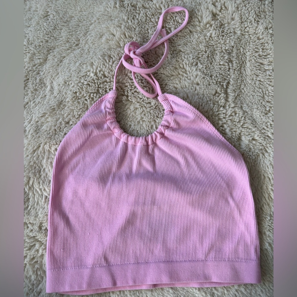 primark tie halter top